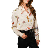 Western Embroidered Shirt
