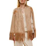 Western Fringe Cape Jacket