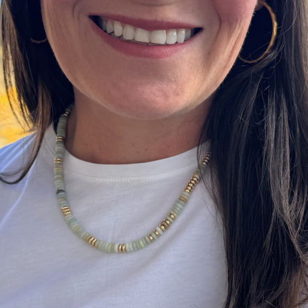 Western Sky Stone Beaded Necklace