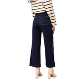 Wide Leg Venise Jeans - Navy