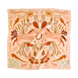 Wild Horse Prairies in Peach Cowgirl Scarf
