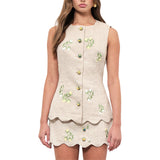 Willow Embroidered Top
