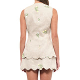 Willow Embroidered Top