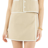 Tini Wrap Skort - Sand