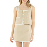 Tini Wrap Skort - Sand
