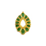Zion Ring - Green Strawberry Quartz
