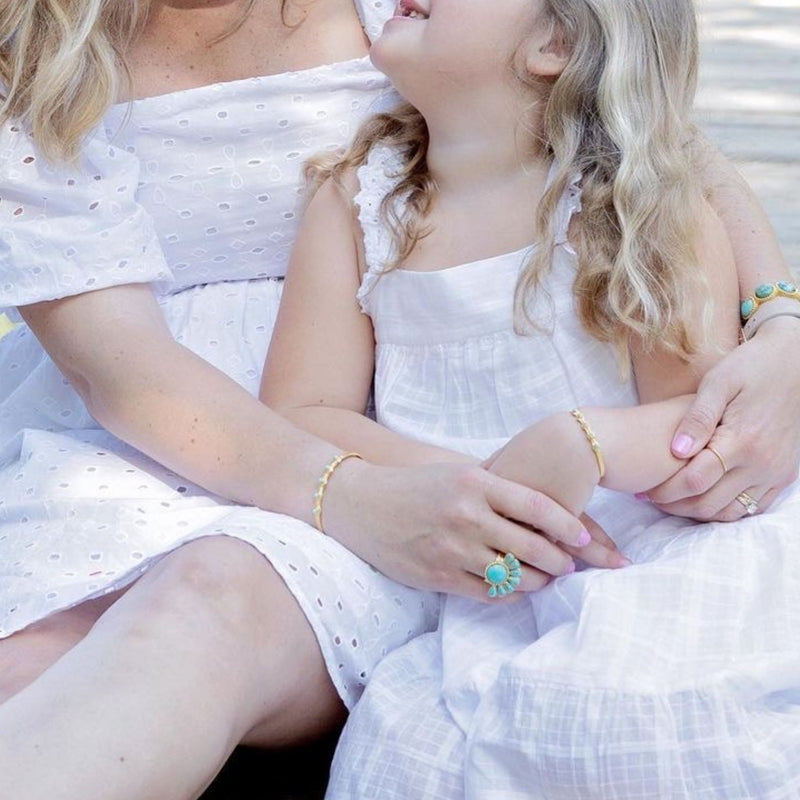 Mommy Matching Bracelet - Turquoise