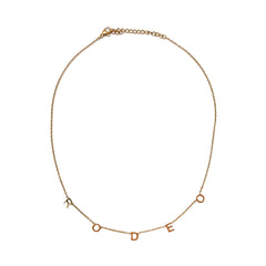 Rodeo Letter Necklace