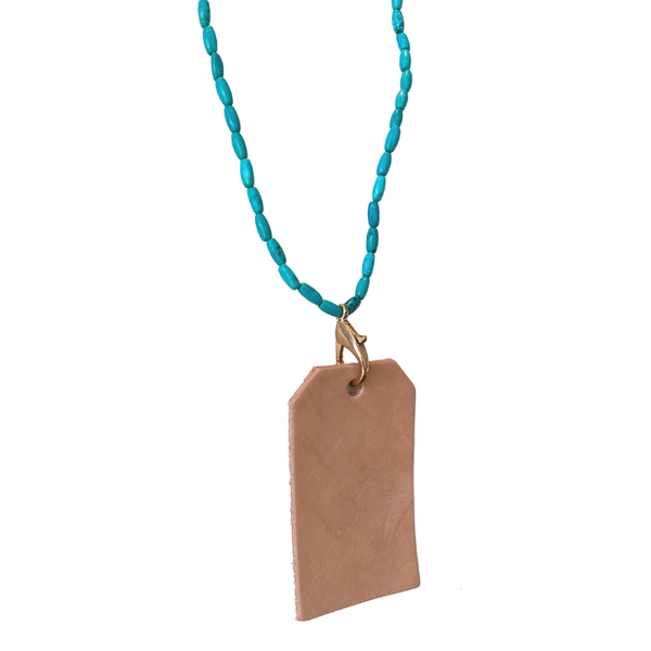 Paraiso Turquoise Badge Holder