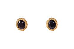 Vicky Stud Earrings - Black Onyx - Christina Greene LLC