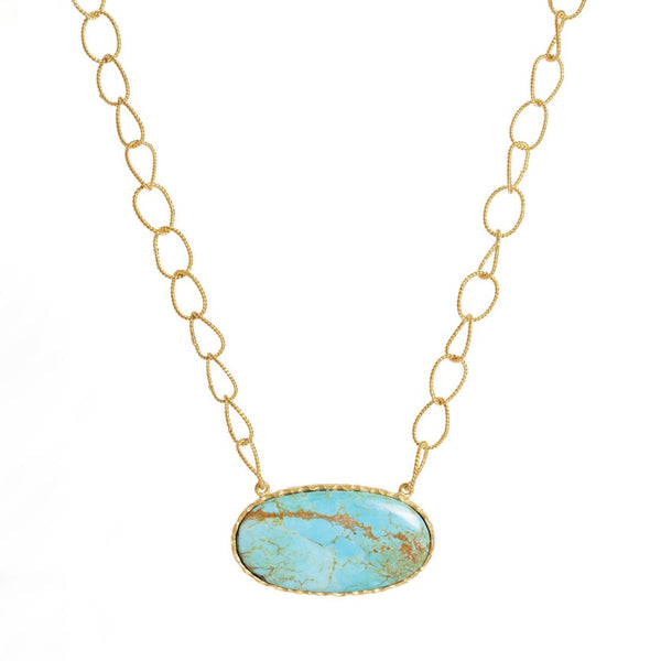 Simple Necklace - Turquoise