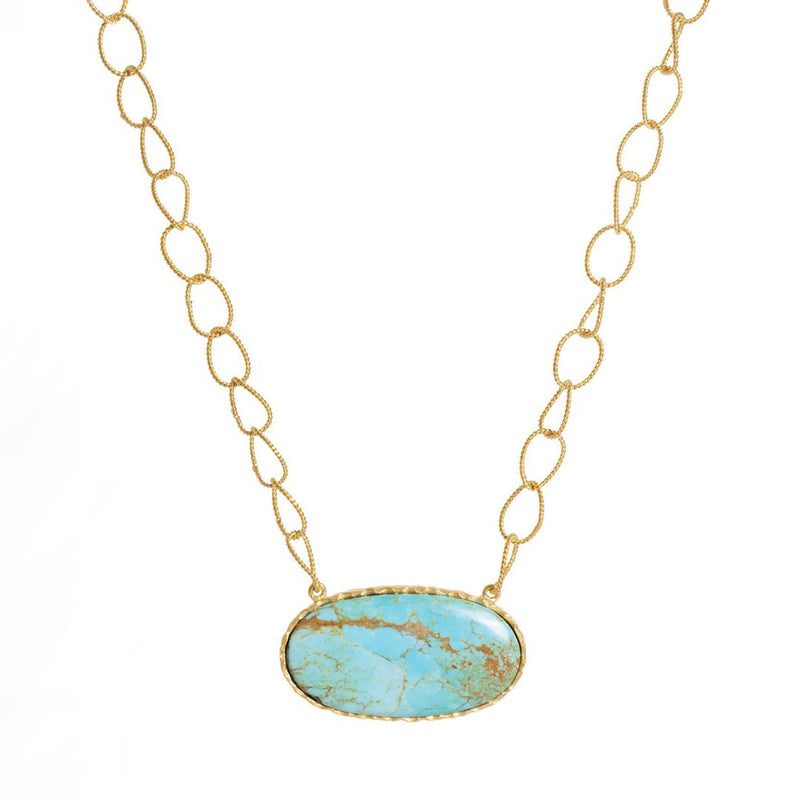 Simple Necklace - Turquoise– Christina Greene LLC