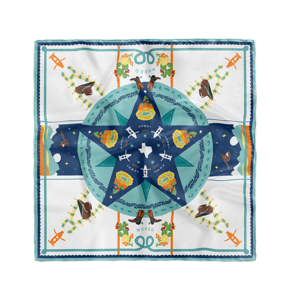 Saturday Silks x Christina Greene-2023 Houston Rodeo Scarf