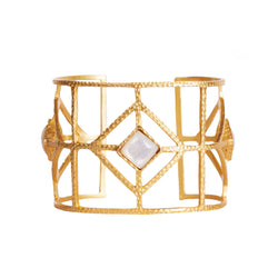 Lux Cuff - Pearl - Christina Greene LLC