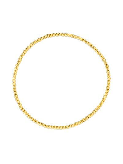 3mm Gold Beaded Bracelet