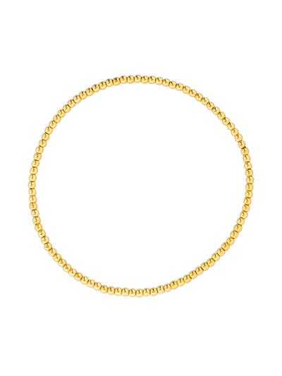 3mm Gold Beaded Bracelet