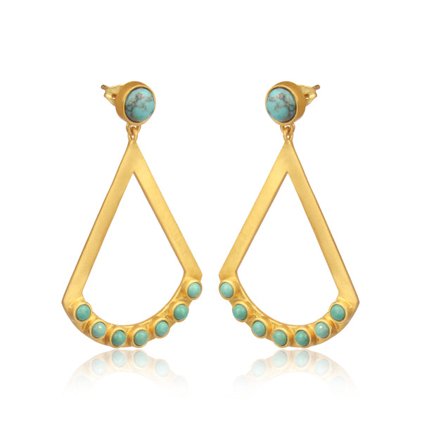 Turquoise Drop Earrings