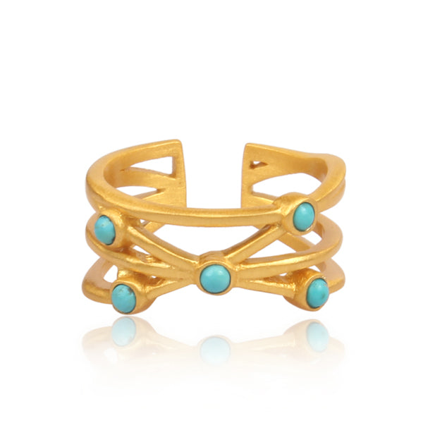 Turquoise Wrap Ring