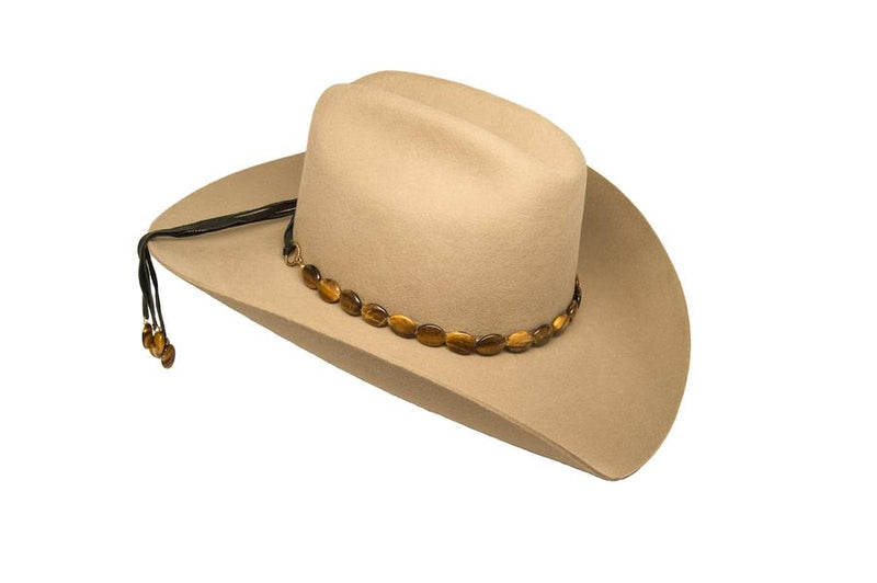 Tiger's Eye Hat band