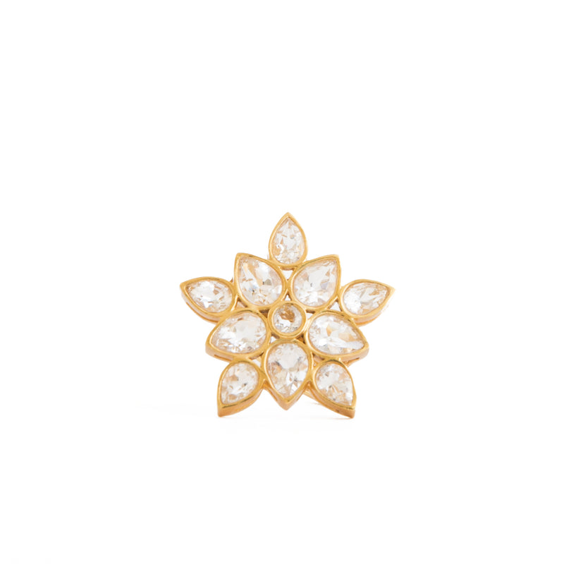 Lauren Crystal Statement Ring - Christina Greene LLC