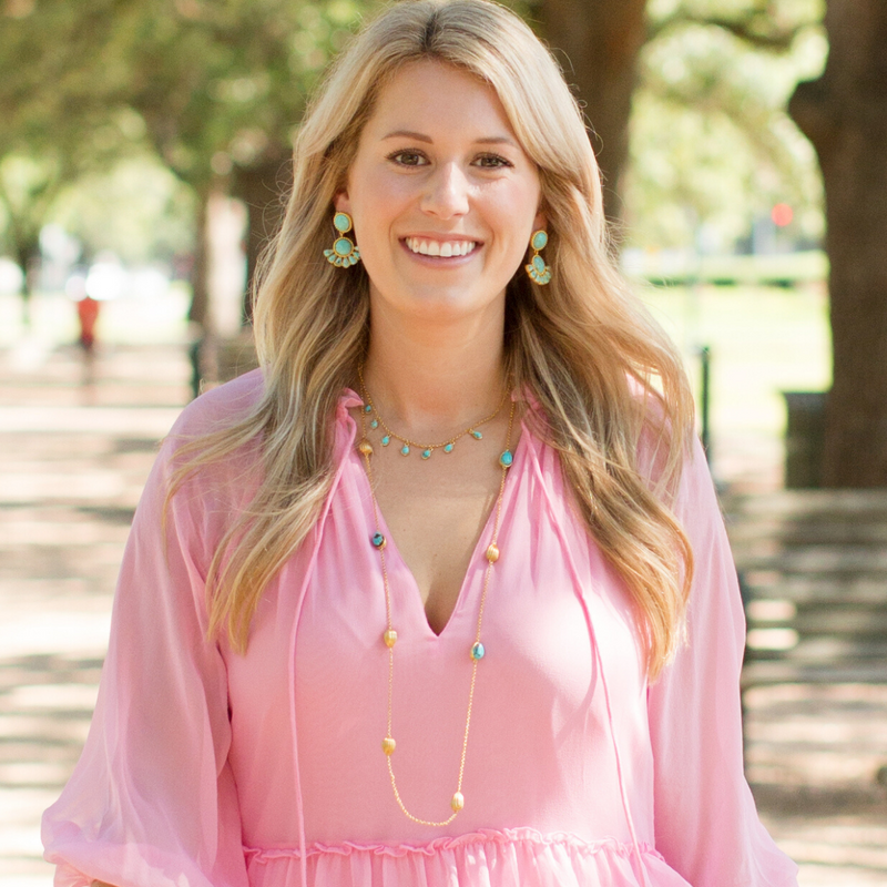 Luxe Layering Necklace - Turquoise