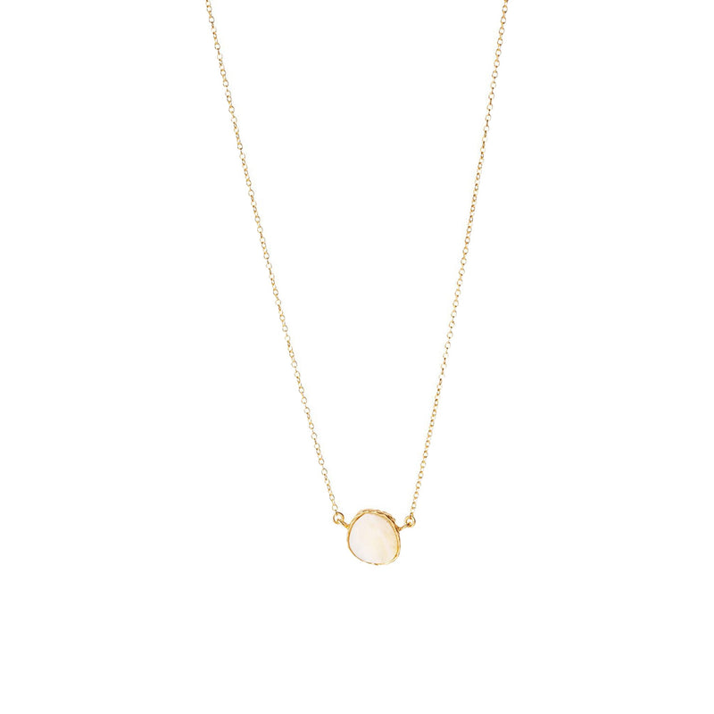 Delicate Necklace - Pearl - Christina Greene LLC