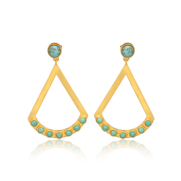 Turquoise Drop Earrings