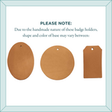 Turquoise Badge Holder