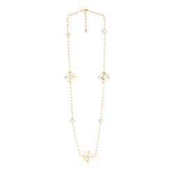 Carina Necklace - Pearl - Christina Greene LLC