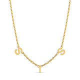 SIS Letter Necklace