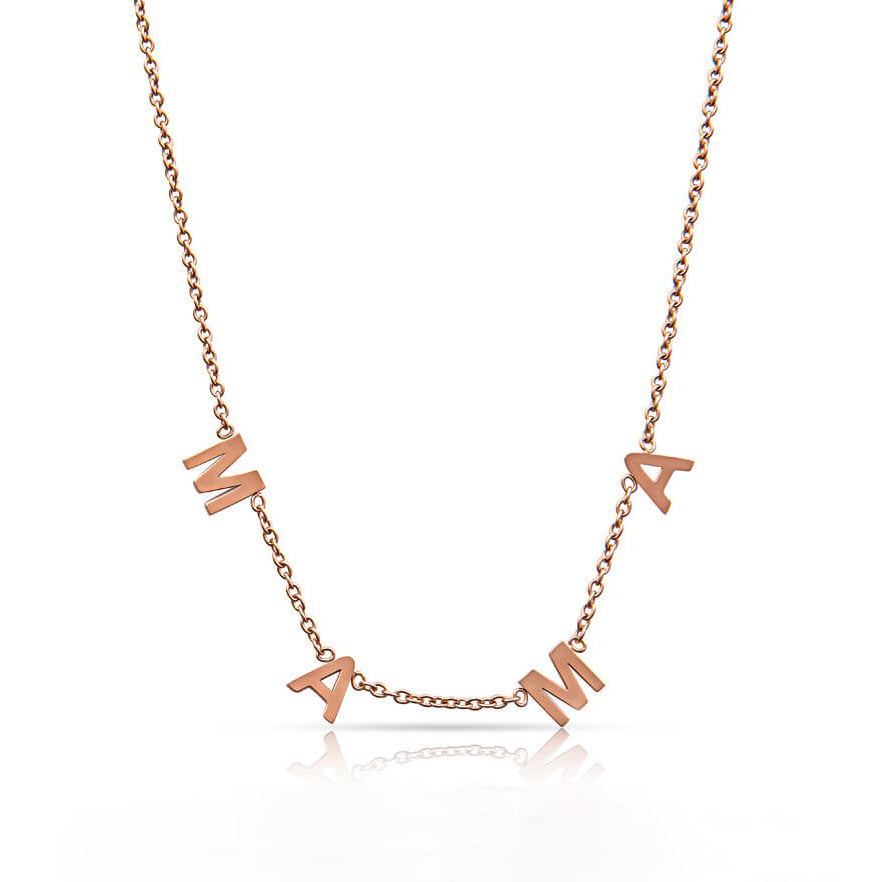 Gold Letter Necklace | Gold Dainty Necklaces | Christina Greene ...