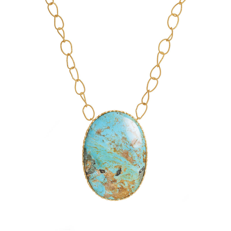 Pendant Necklace - Turquoise