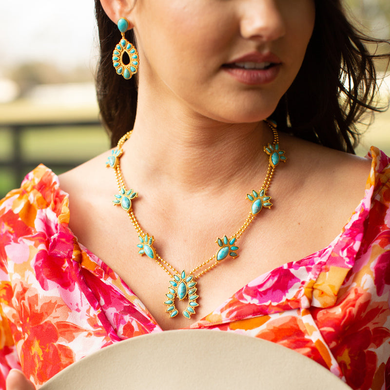 Sweet Squash Blossom Necklace– Christina Greene LLC