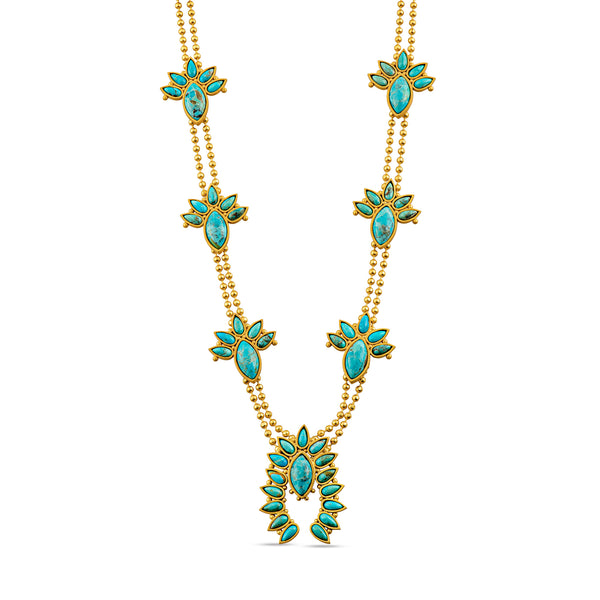 Sweet Squash Blossom Necklace