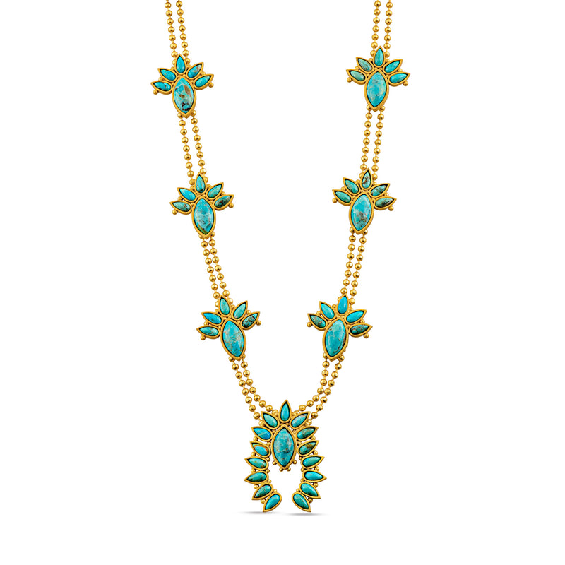 Sweet Squash Blossom Necklace
