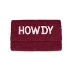 Custom Howdy Fully Beaded Clutch Purse - Christina Greene LLC
