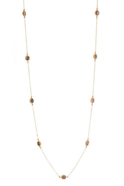 Elizabeth Necklace - Labradorite - Christina Greene LLC
