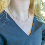 MRS Letter Necklace