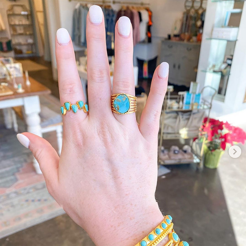 Stackable Ring - Turquoise