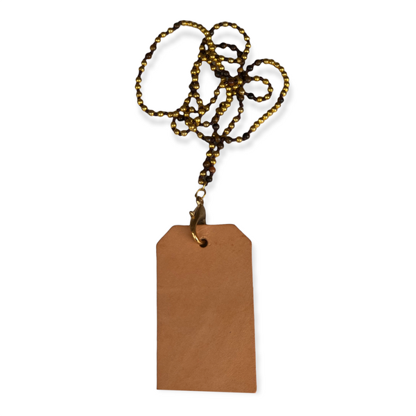 Mini Gold Badge Holder