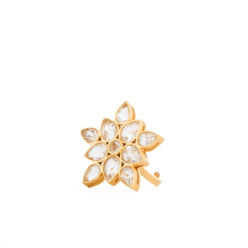 Lauren Crystal Statement Ring - Christina Greene LLC