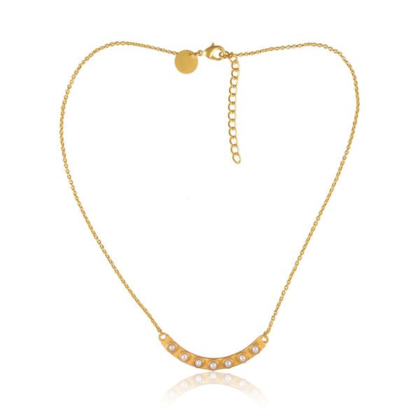 Pearl Bar Necklace