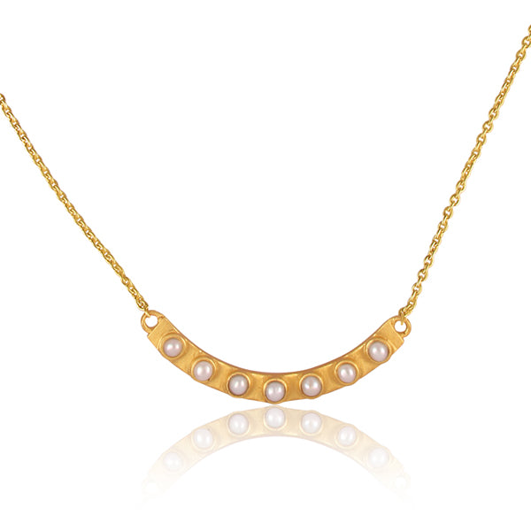 Pearl Bar Necklace