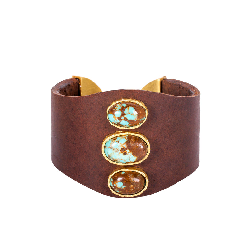 Leather Dreams Cuff - Christina Greene LLC