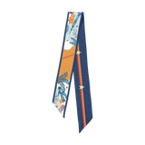Saturday Silk - The Space City Skinny Scarf