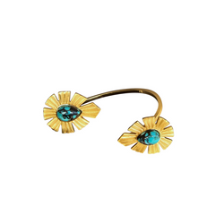 Going Bold Cuff  - Turquoise - Christina Greene LLC