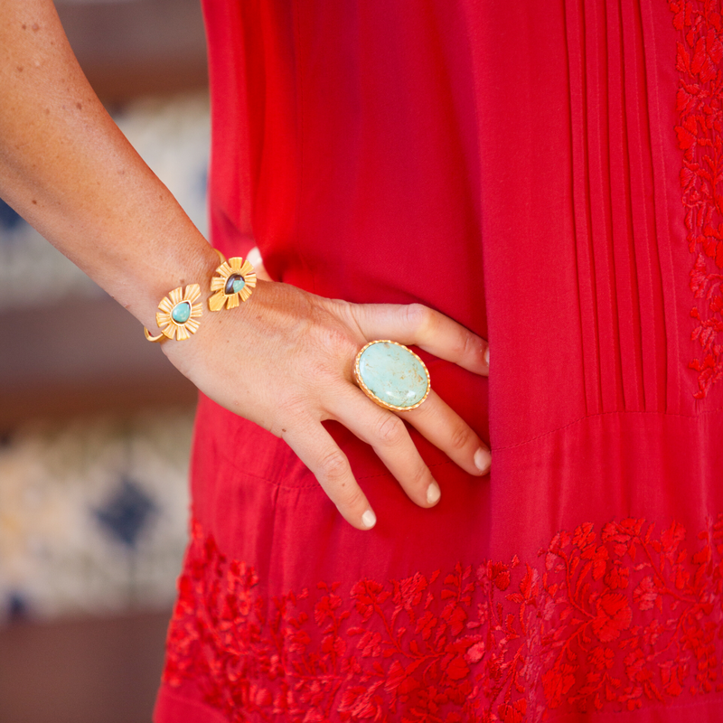 Statement Ring - Turquoise