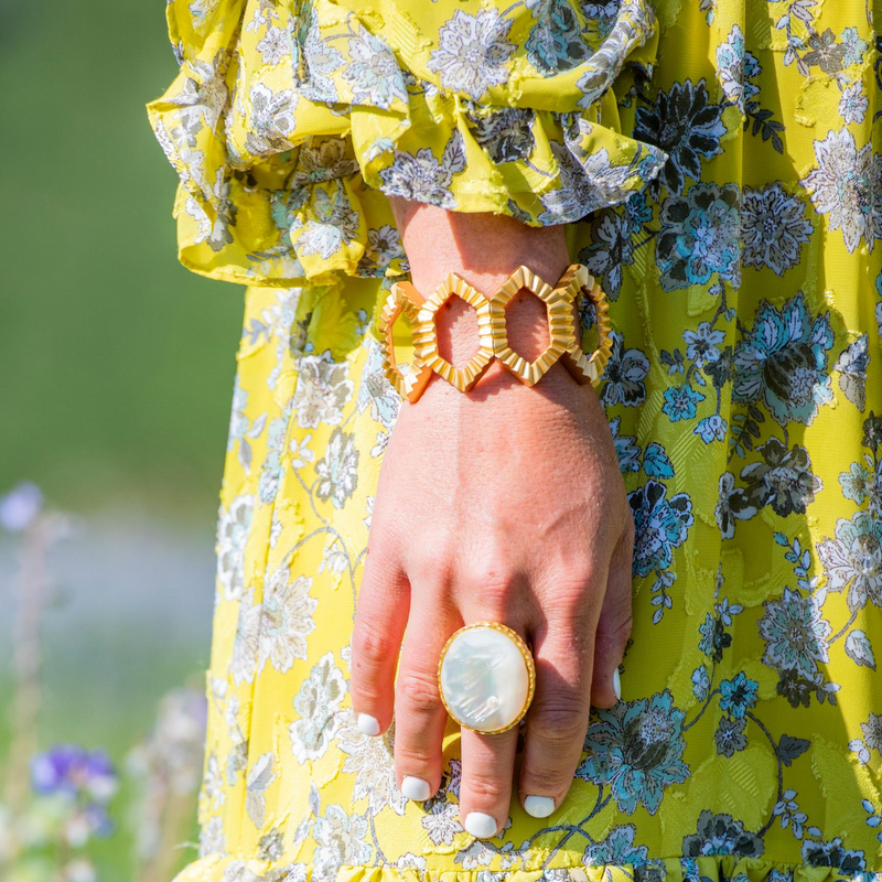 Statement Ring - Pearl