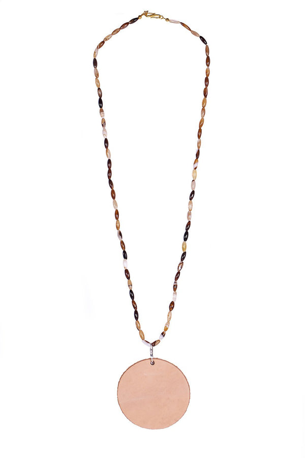 Brown Agate Badge Holder