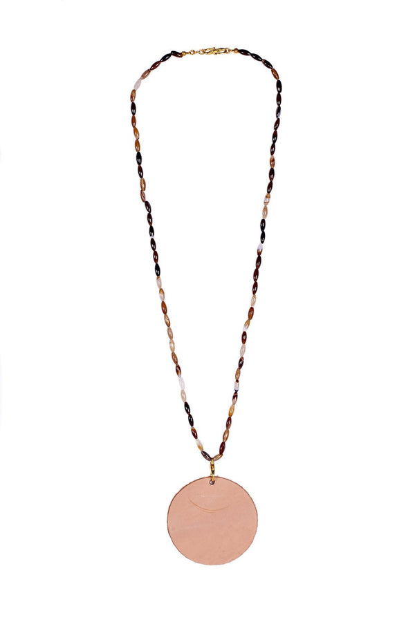 Brown Agate Badge Holder